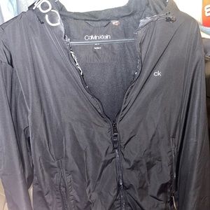 M black calvin klein wind breaker